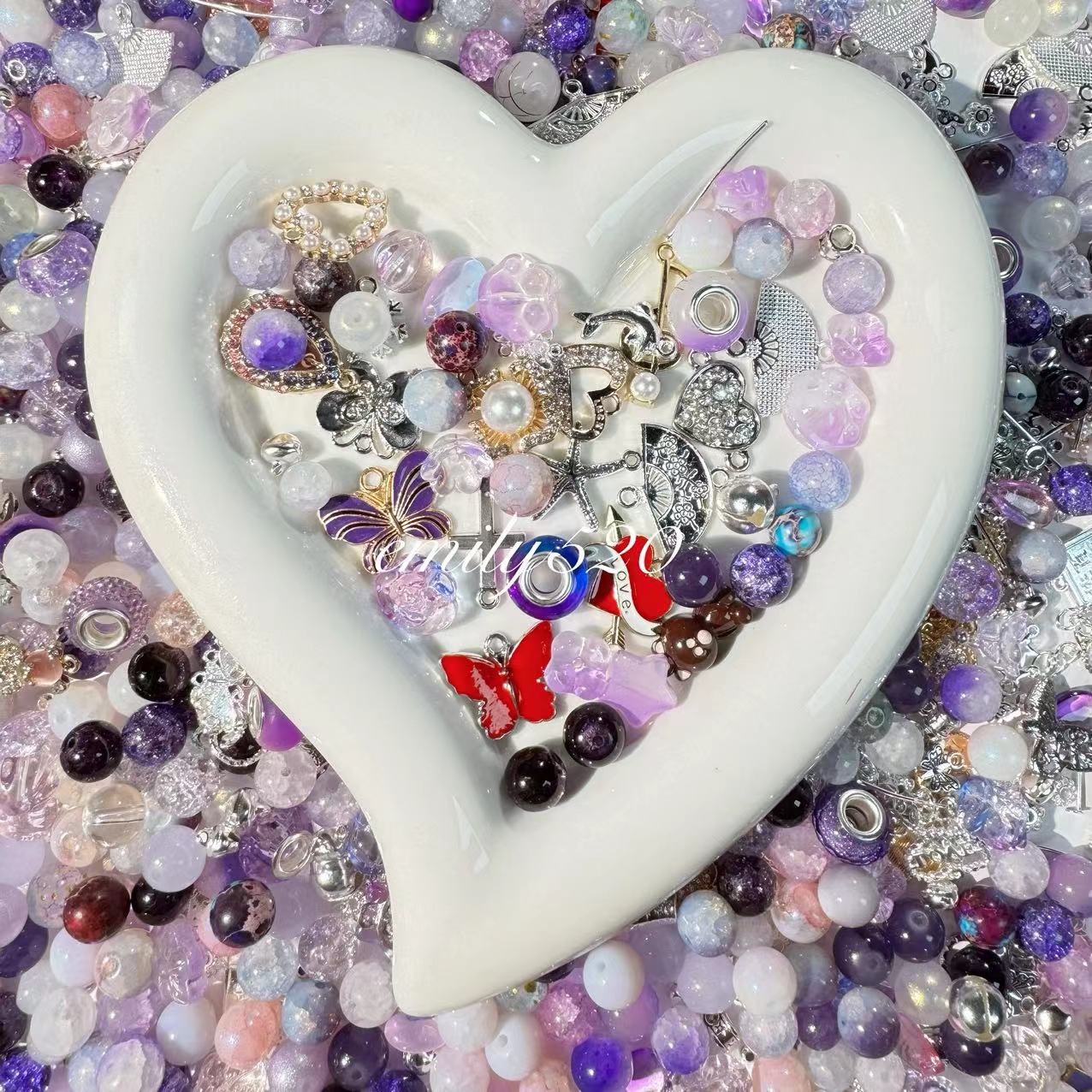 【A004】❤️‍🔥Sales！50%OFF❤️‍🔥 Diy Glass Bead Mix for Bracelet