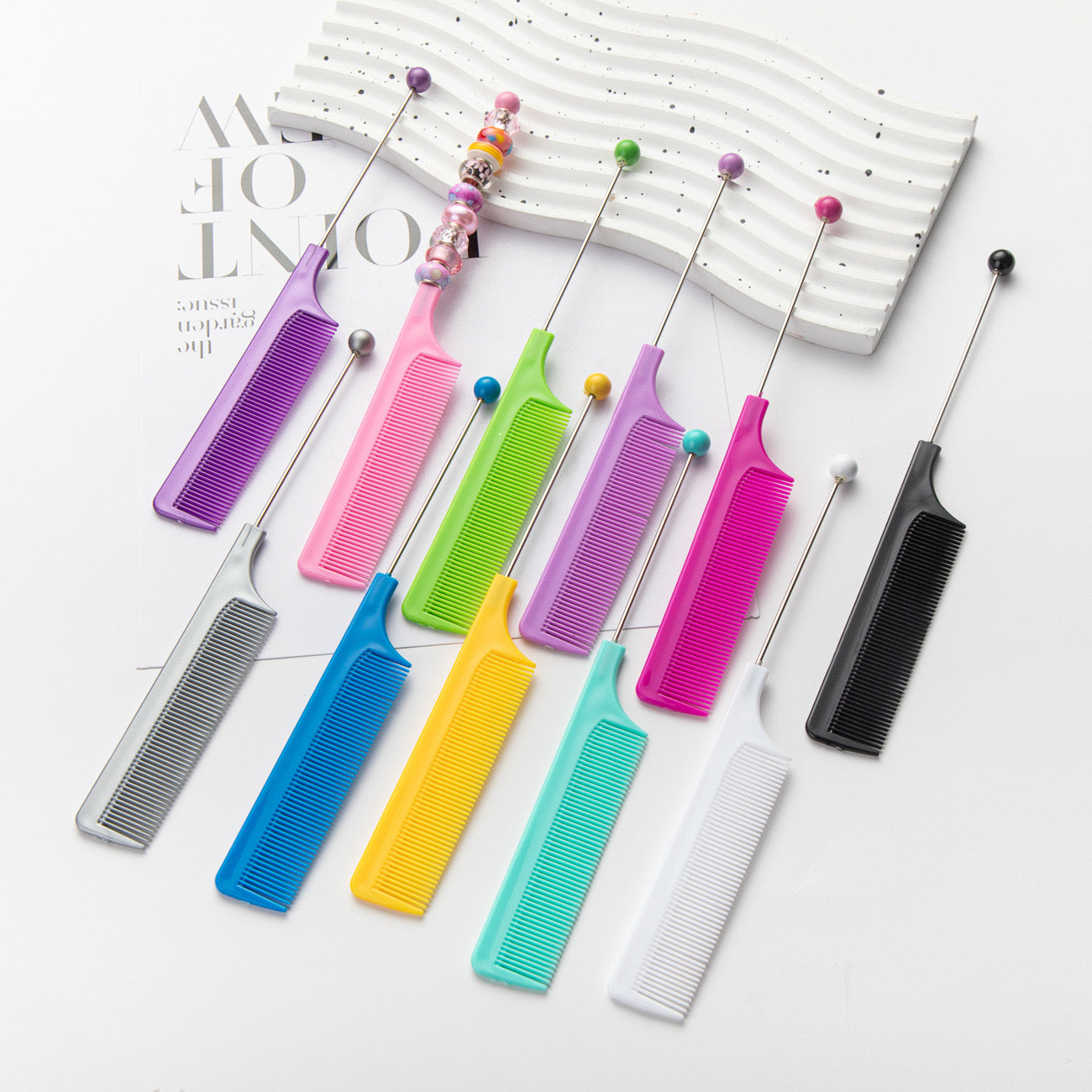 【C352】🪮 Comb Beadbable For DIY