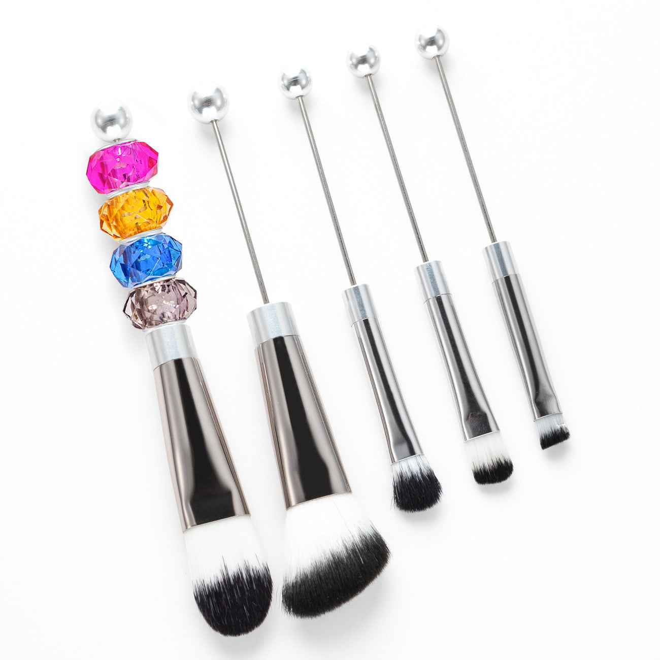 【C303】💄 New！Metal Makeup Brush Beads For DIY