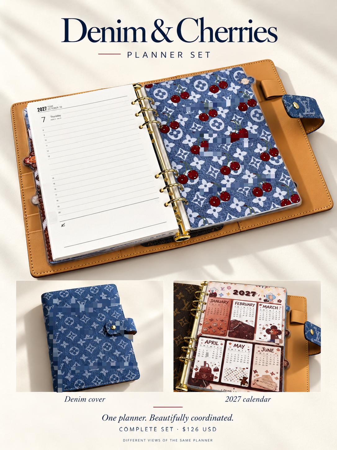 01286# Cowboy Journal Notebook / Dividers Set