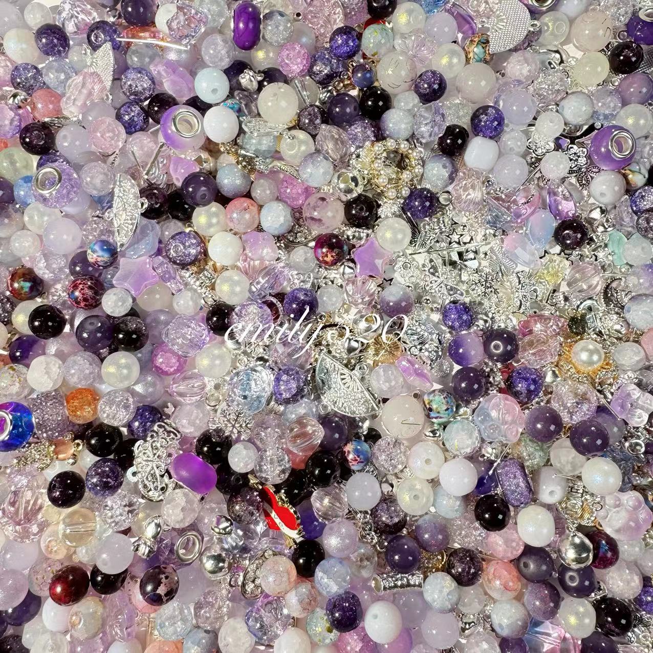 【A004】❤️‍🔥Sales！50%OFF❤️‍🔥 Diy Glass Bead Mix for Bracelet