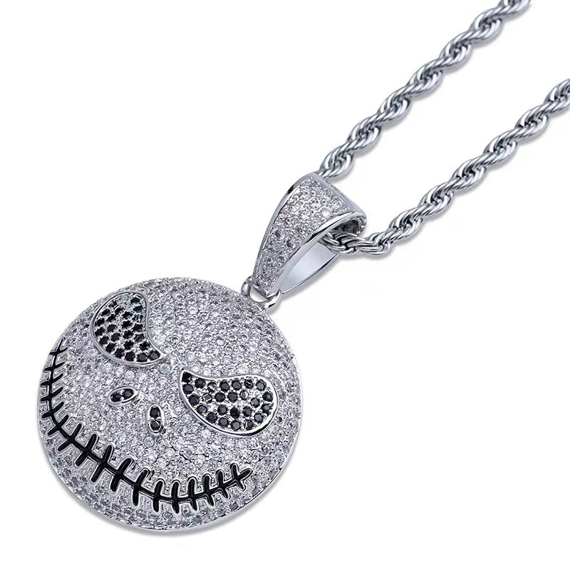 【A935】🔥8.16-Restock👻 Luxurious Diamonds  JACK Necklace