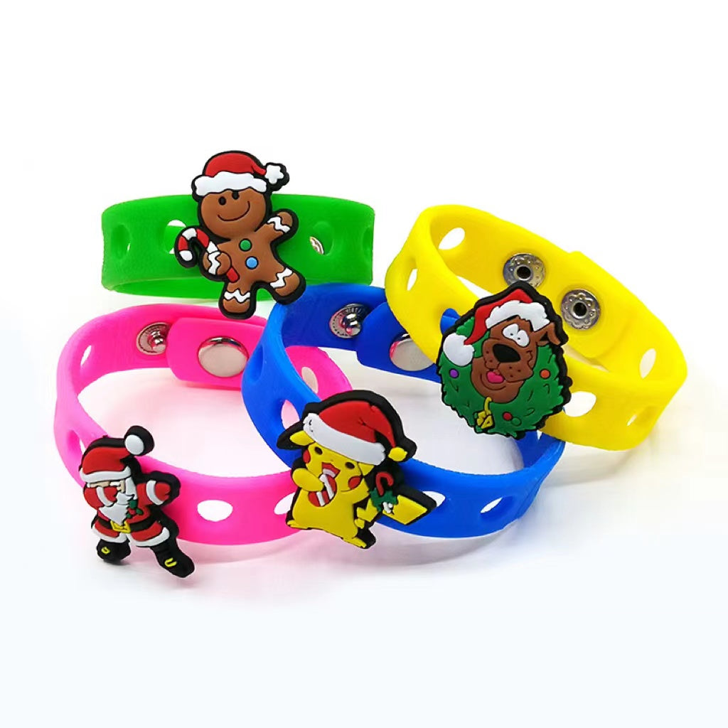 【C035】9.22-Restock🔥 Crocs Colorful Silicone Bracelet