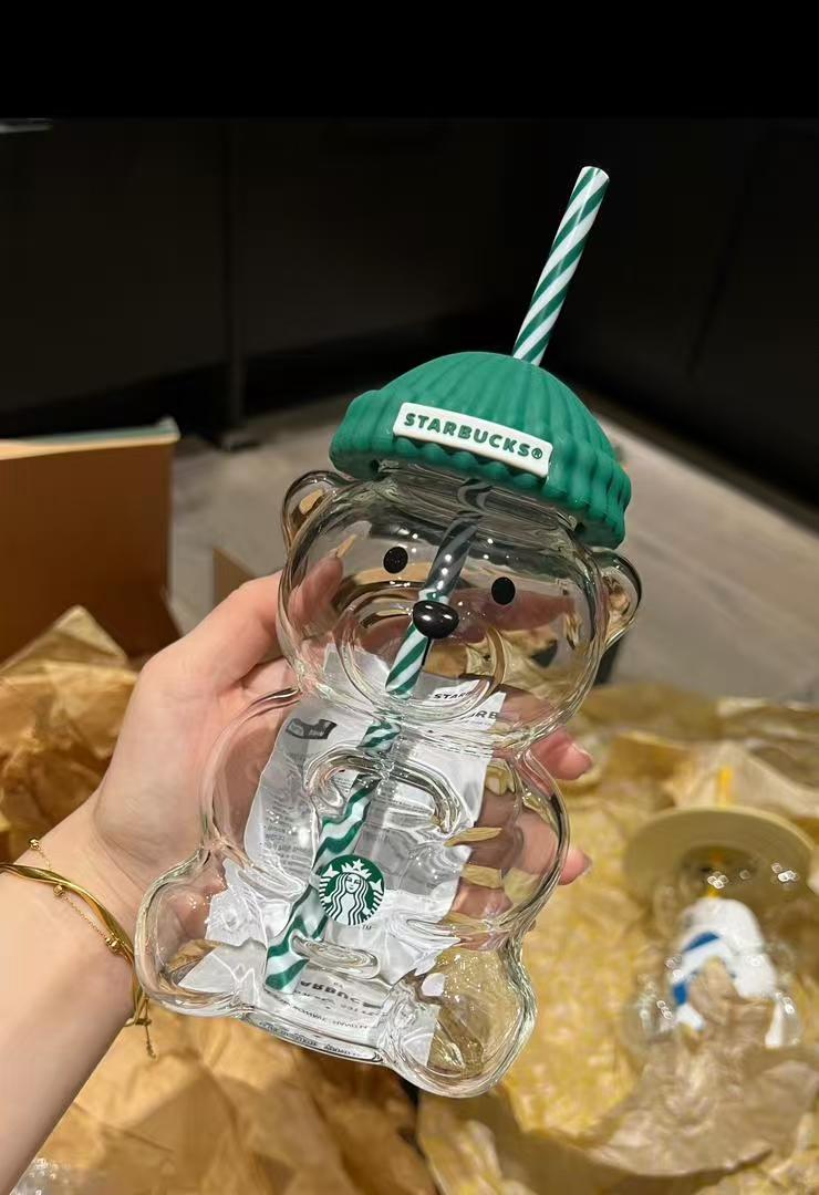 【LLL】Hot sale 🔥 SB Glass Bear Cup In Stock 7-12 days to USA