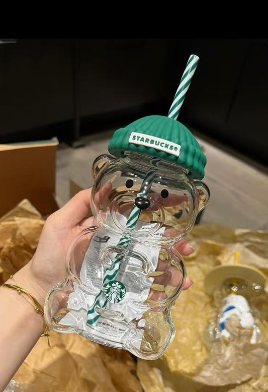 【LLL】Hot sale 🔥 SB Glass Bear Cup In Stock 7-12 days to USA
