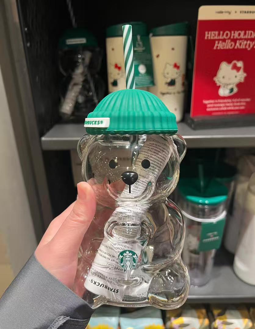 【LLL】Hot sale 🔥 SB Glass Bear Cup In Stock 7-12 days to USA