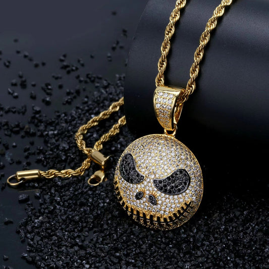【A935】🔥8.16-Restock👻 Luxurious Diamonds  JACK Necklace
