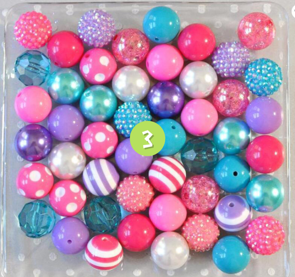【A903】🔥10.15-Updated💮Colorful Rhinestone Beads Packed in Bag Diy Key Chain Material Bag