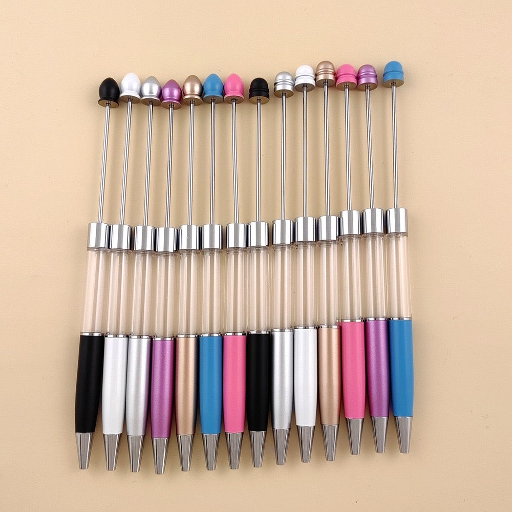 【C327】🖍️ Metal Empty Pipe Beads Pens For DIY