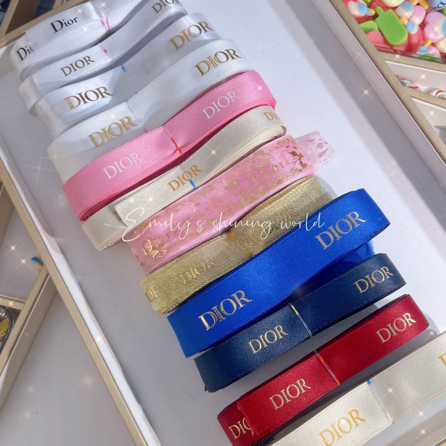 【A249】 ❗  Luxury Diy Ribbon Hair Accessories