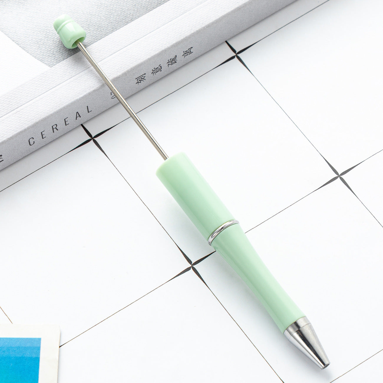 Ball pen, creative DIY plastic plastic beaded ballpoint pen