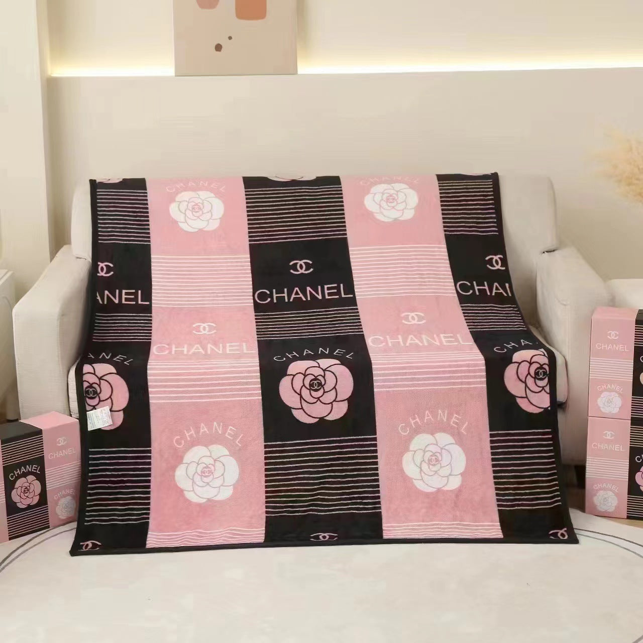 Fashion Plush Designer Blanket Large Size