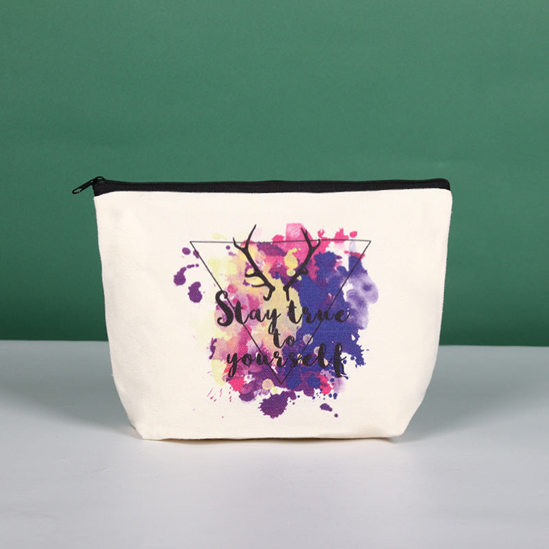 Storage bag/coin purse/handbag canvas bag for DIY wrapping