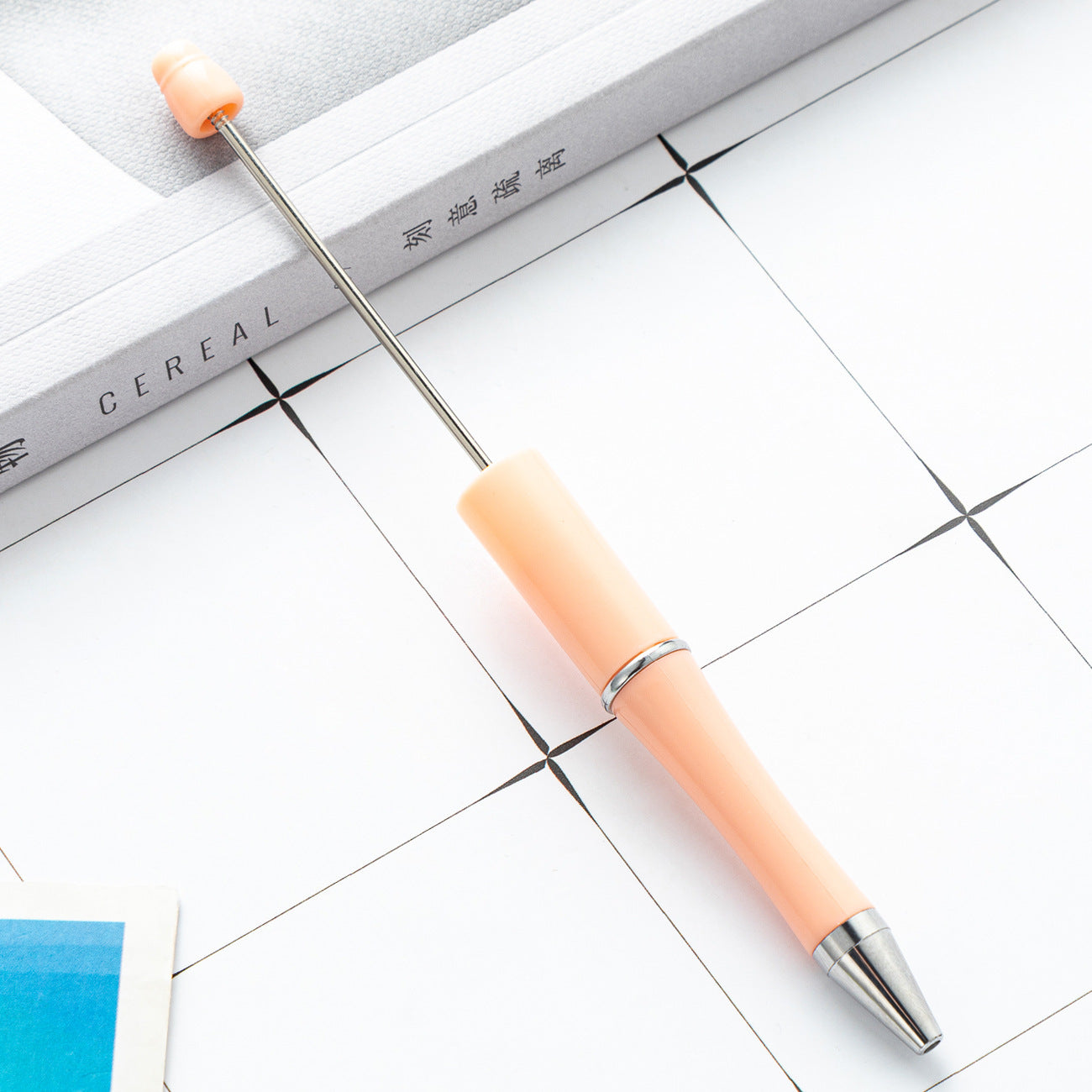 Ball pen, creative DIY plastic plastic beaded ballpoint pen