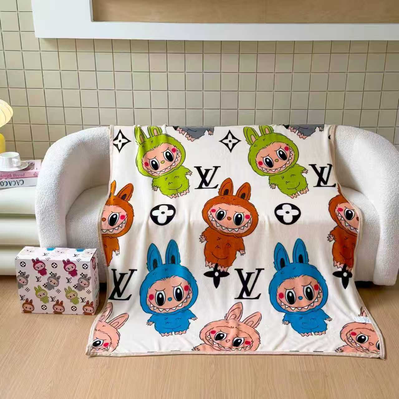 Fashion Plush Designer Blanket Large Size