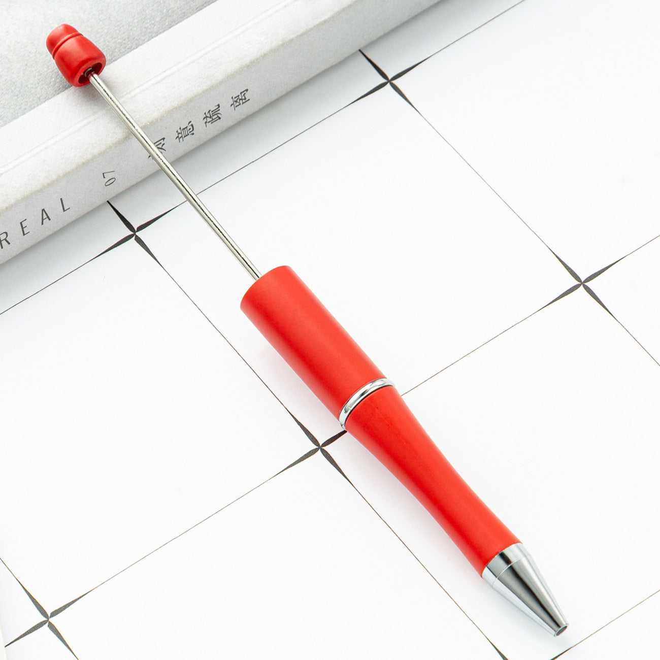 Ball pen, creative DIY plastic plastic beaded ballpoint pen