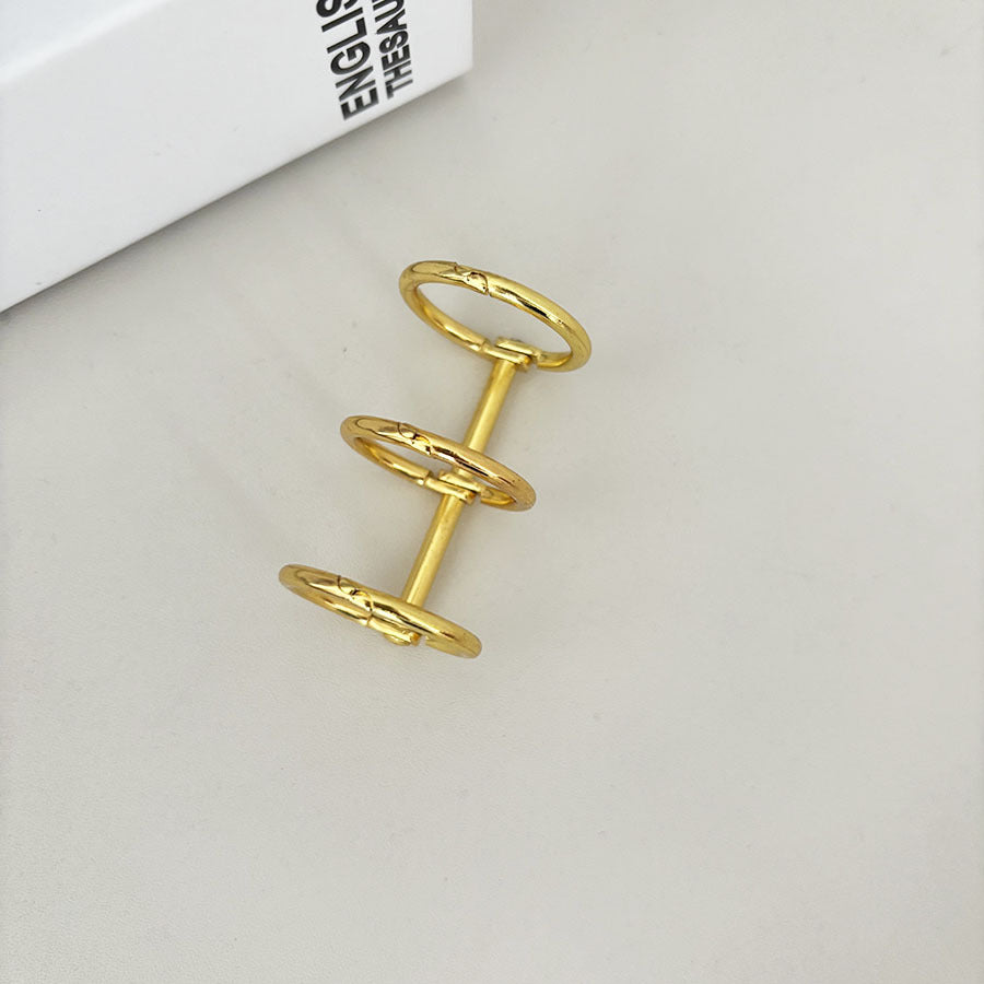 Metal binder DIY notebook ring