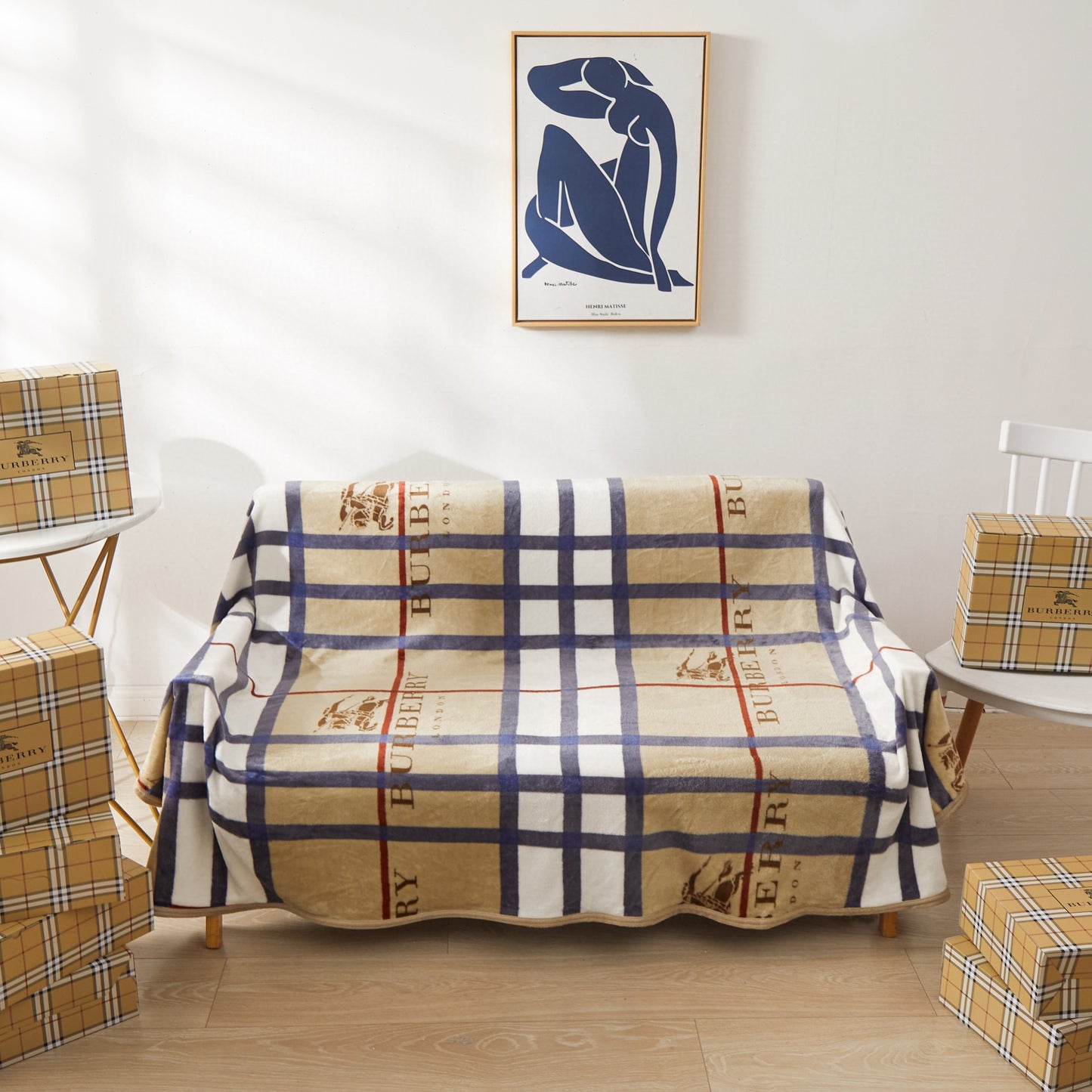 Fashion Plush Designer Blanket Large Size