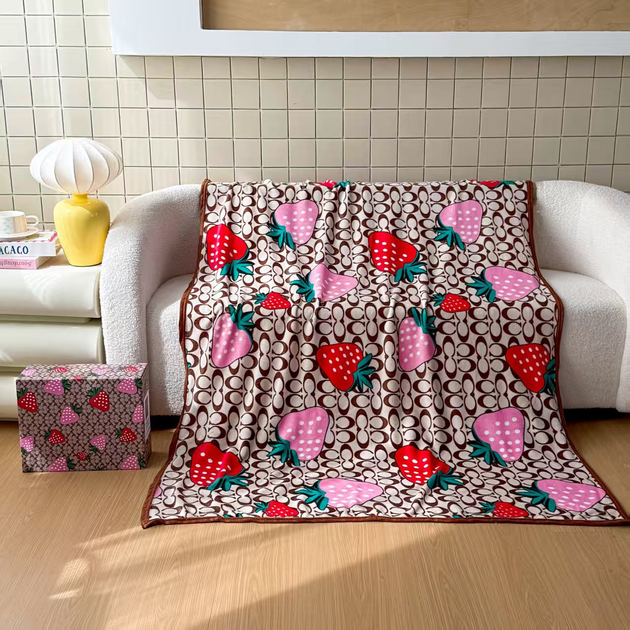 Fashion Plush Designer Blanket Large Size