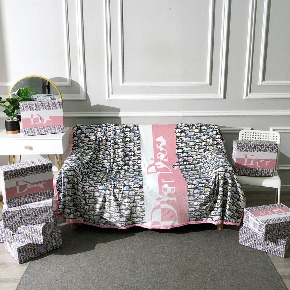 Fashion Plush Designer Blanket Large Size