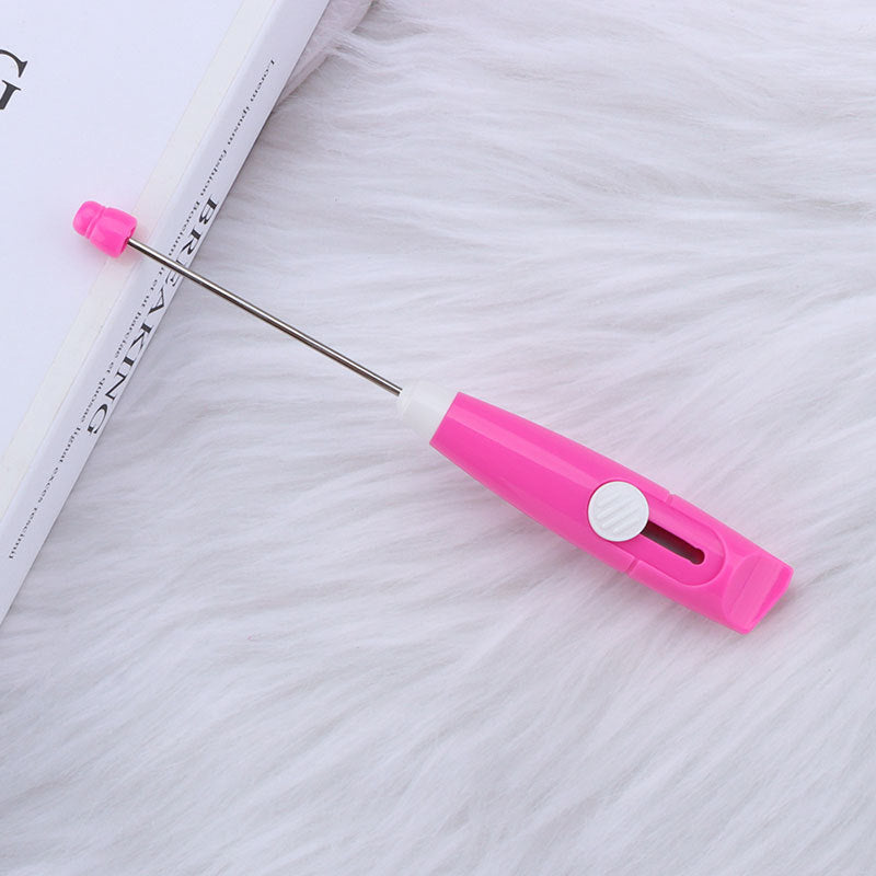 DIY beaded courier knife portable unpacking artifact unpacking courier paper cutter unpacking knife office home art knife