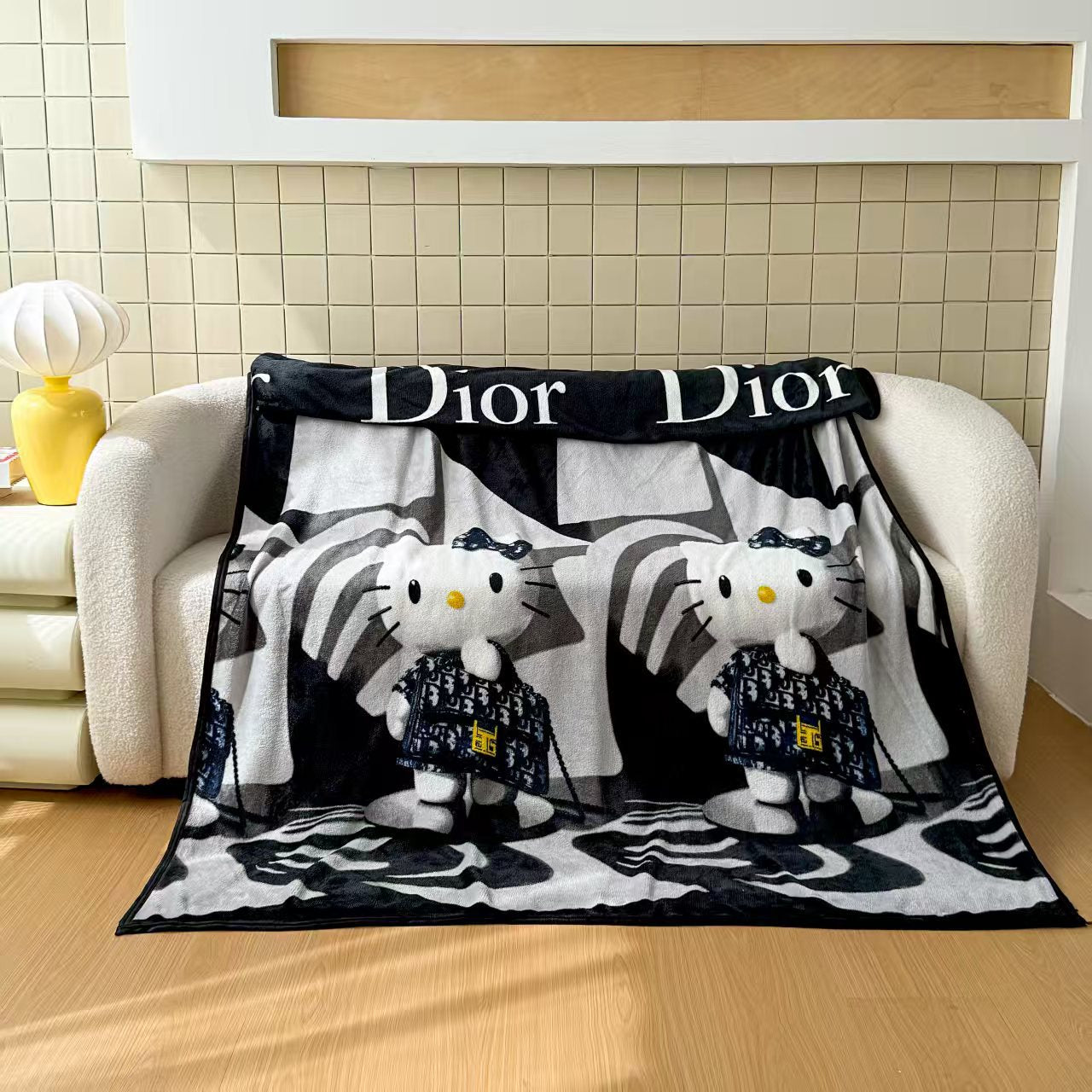 Fashion Plush Designer Blanket Large Size