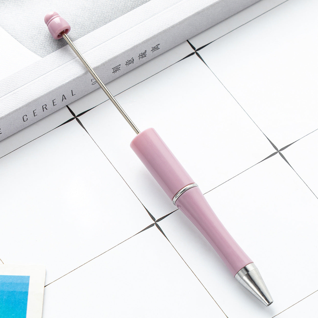 Ball pen, creative DIY plastic plastic beaded ballpoint pen