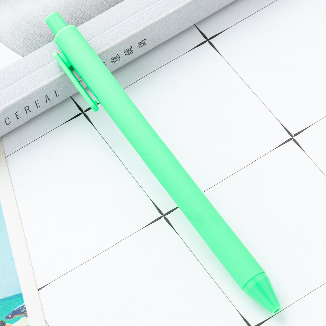 Plastic ballpoint pens for pen wrap DIY