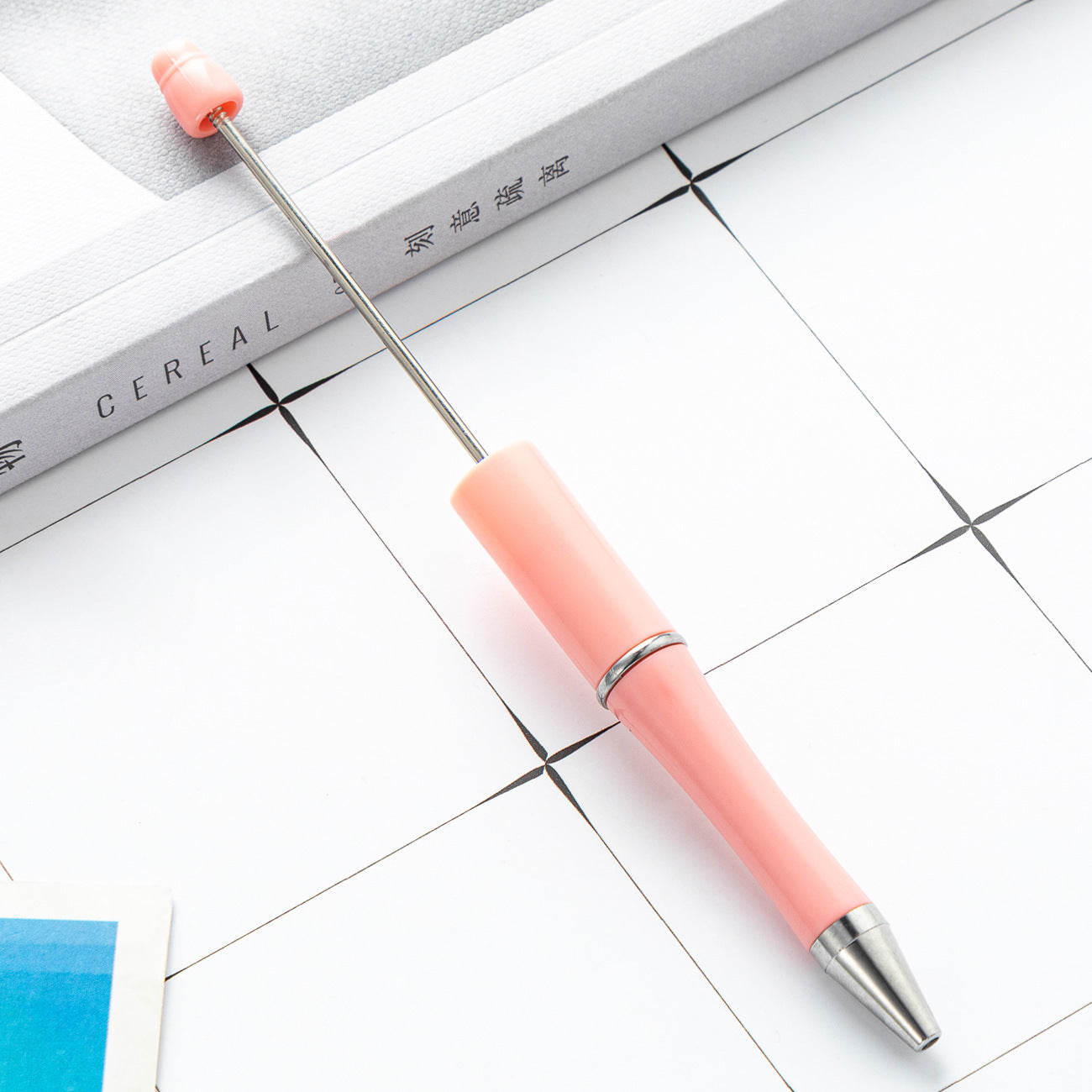 Ball pen, creative DIY plastic plastic beaded ballpoint pen