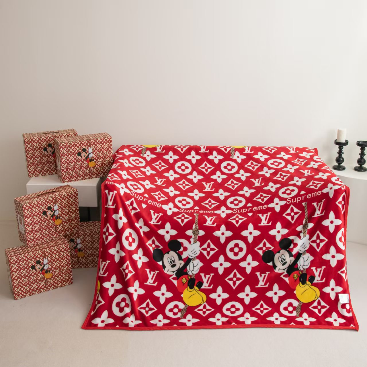 Fashion Plush Designer Blanket Large Size