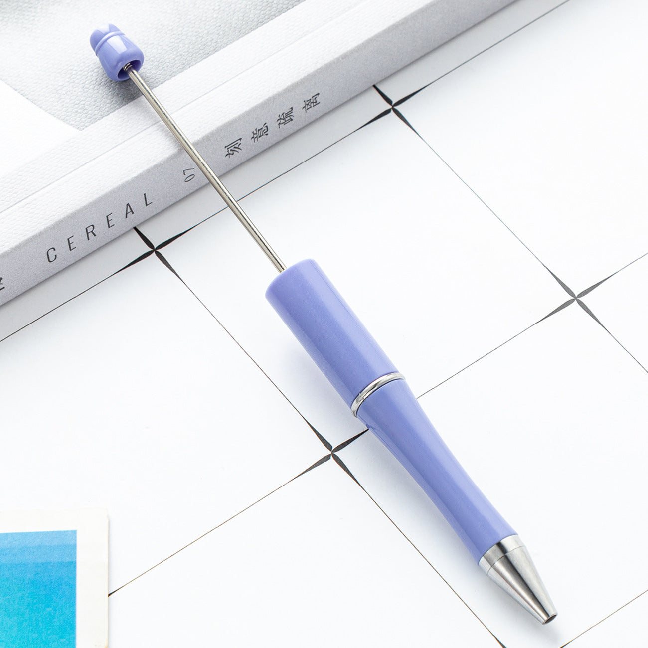 Ball pen, creative DIY plastic plastic beaded ballpoint pen