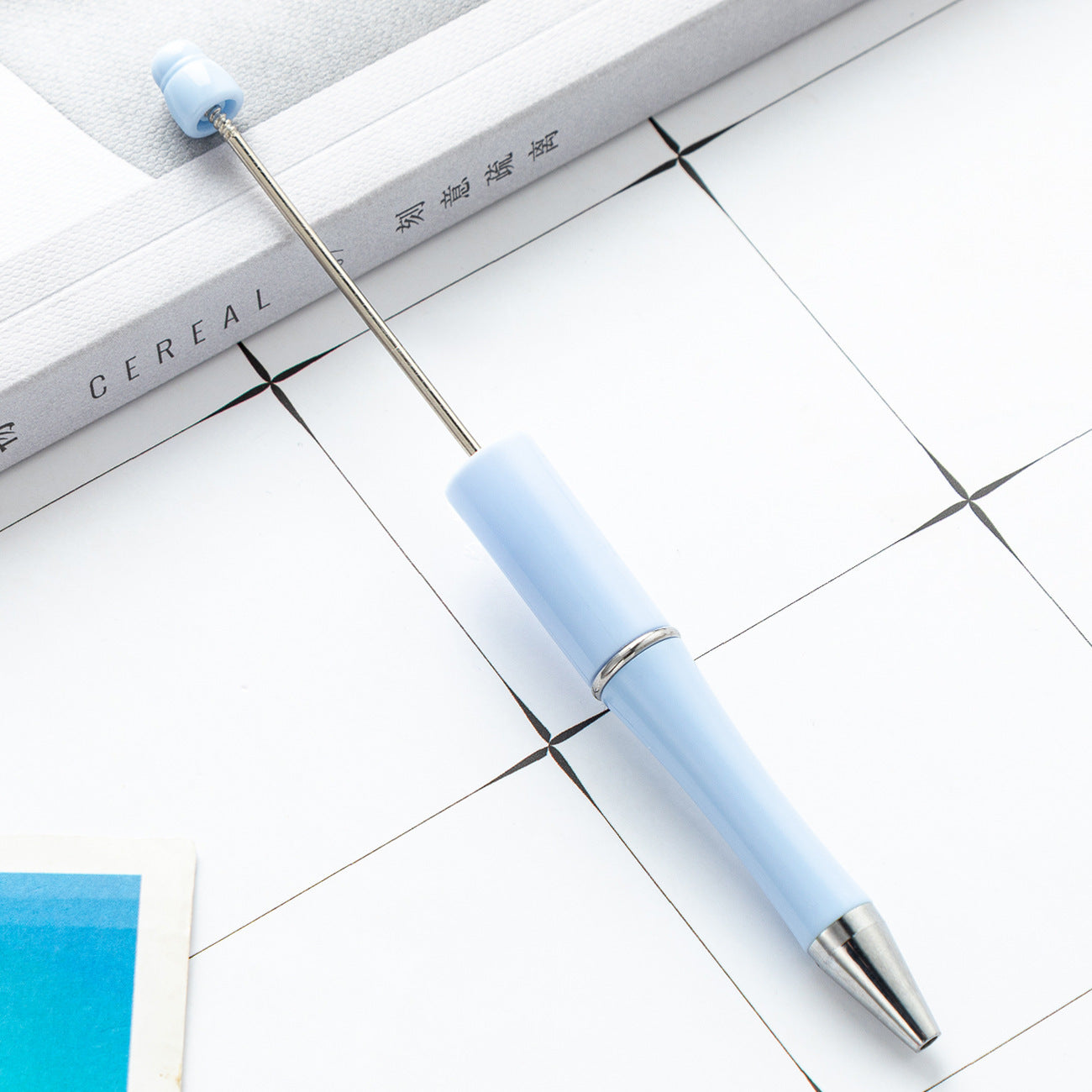 Ball pen, creative DIY plastic plastic beaded ballpoint pen