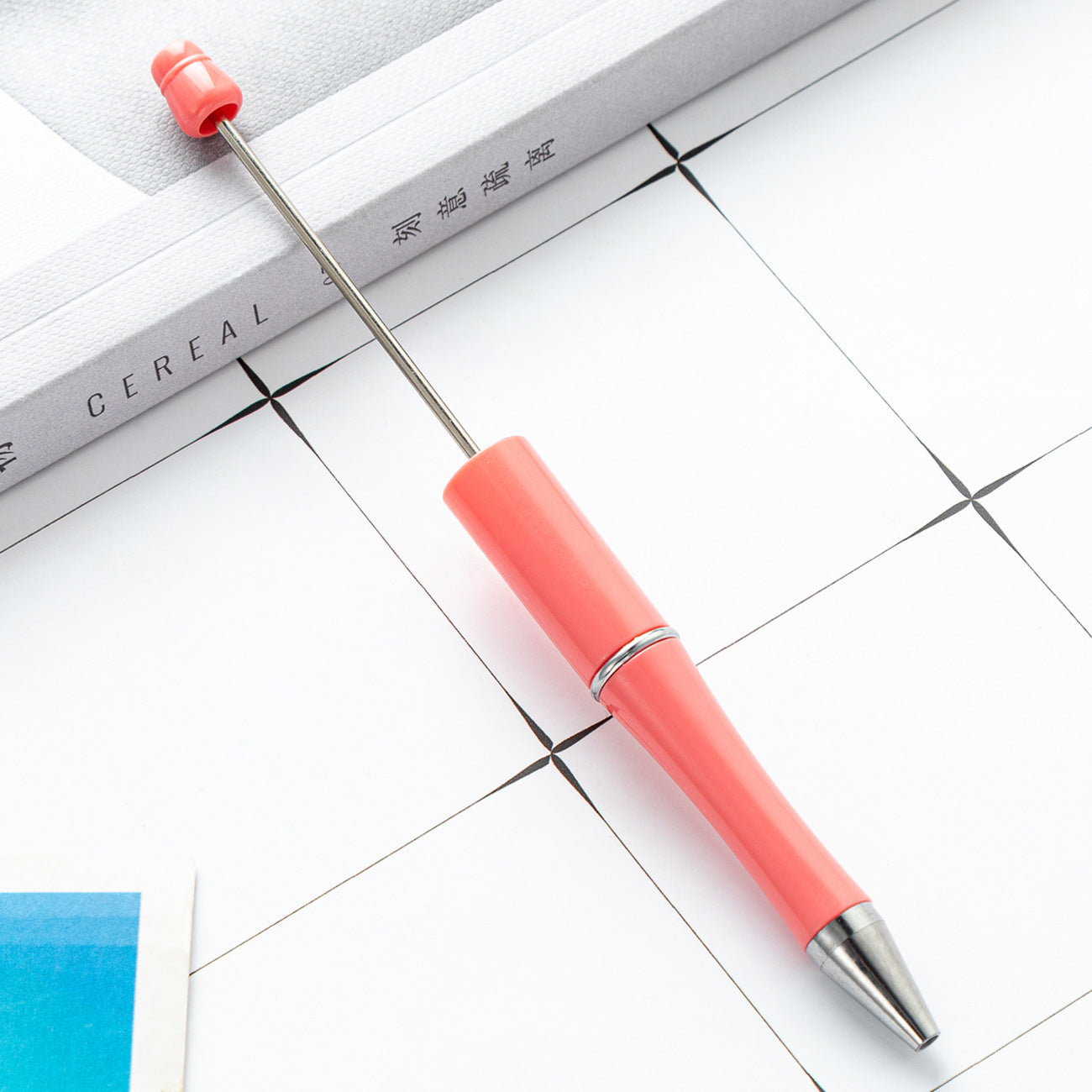 Ball pen, creative DIY plastic plastic beaded ballpoint pen
