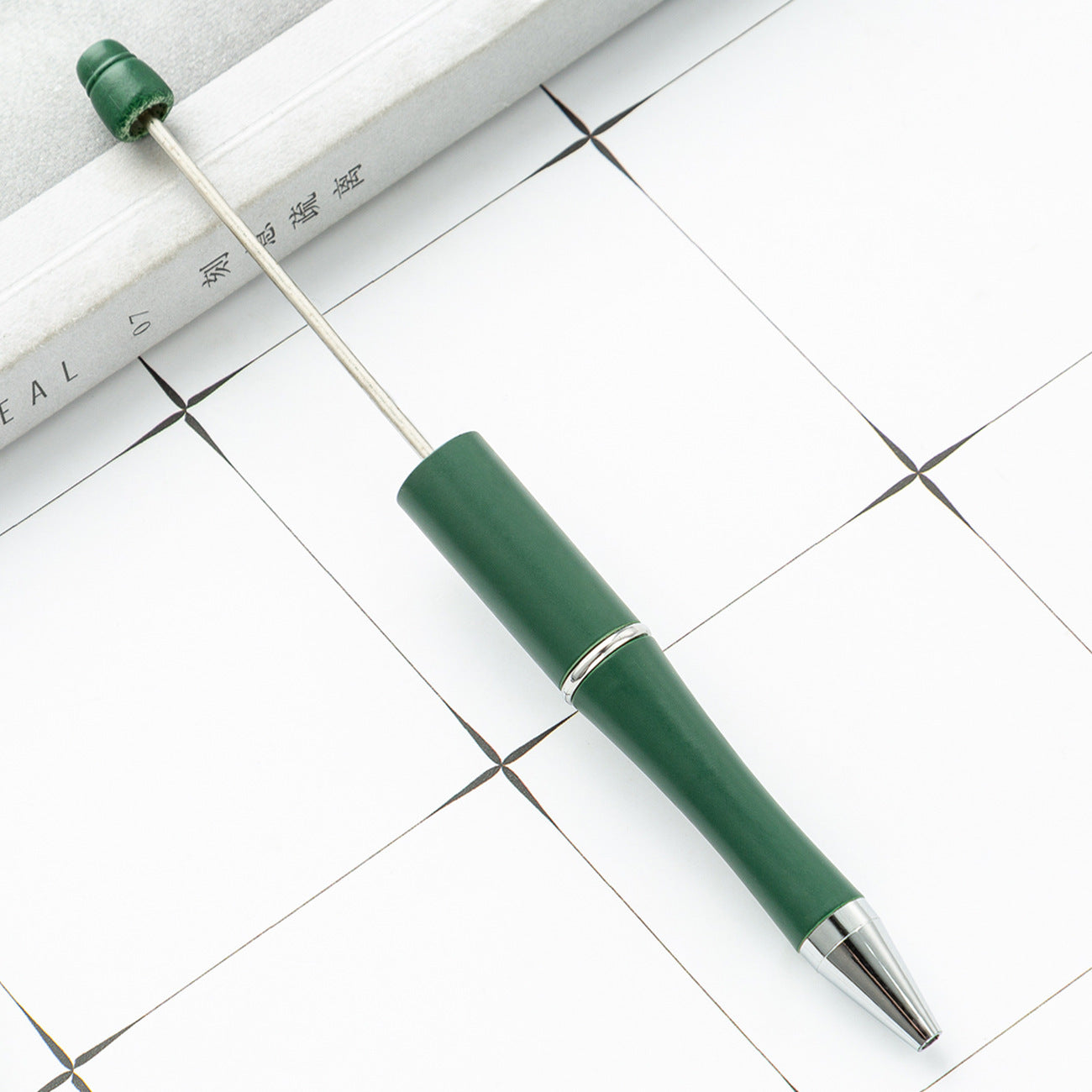 Ball pen, creative DIY plastic plastic beaded ballpoint pen