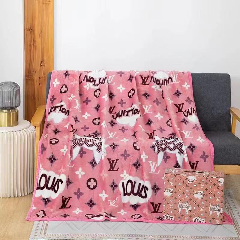 Fashion Plush Designer Blanket Large Size