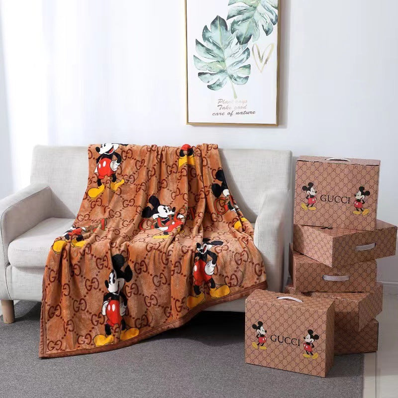 Fashion Plush Designer Blanket Large Size