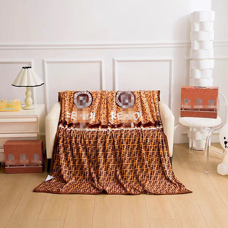 Fashion Plush Designer Blanket Large Size