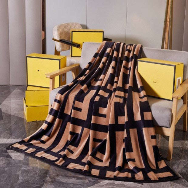 Fashion Plush Designer Blanket Large Size
