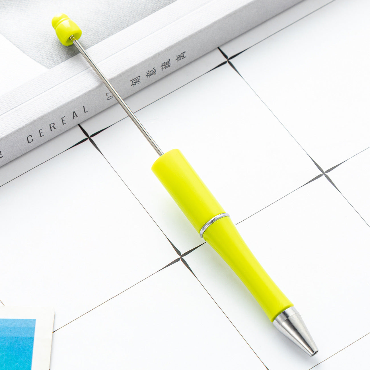 Ball pen, creative DIY plastic plastic beaded ballpoint pen