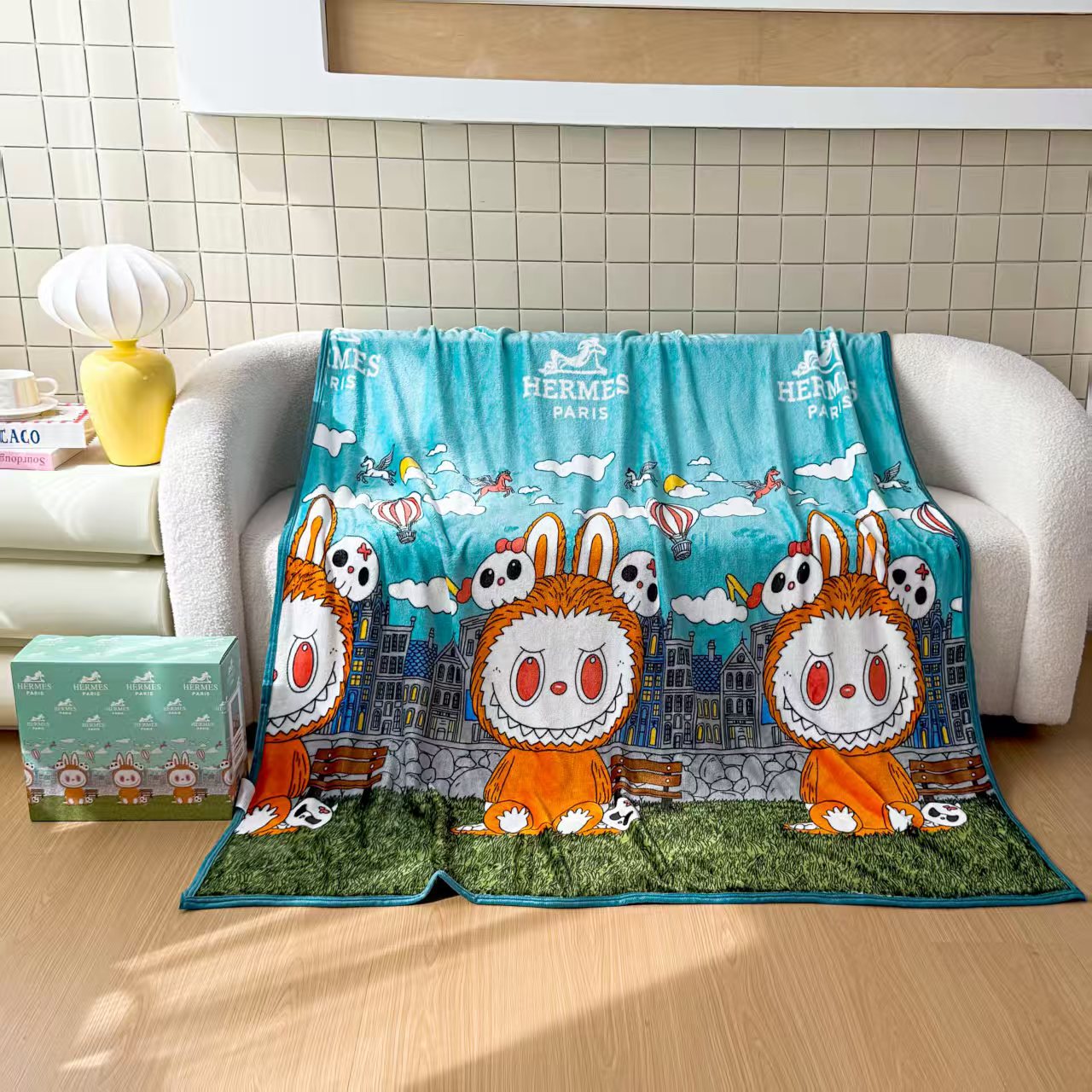 Fashion Plush Designer Blanket Large Size