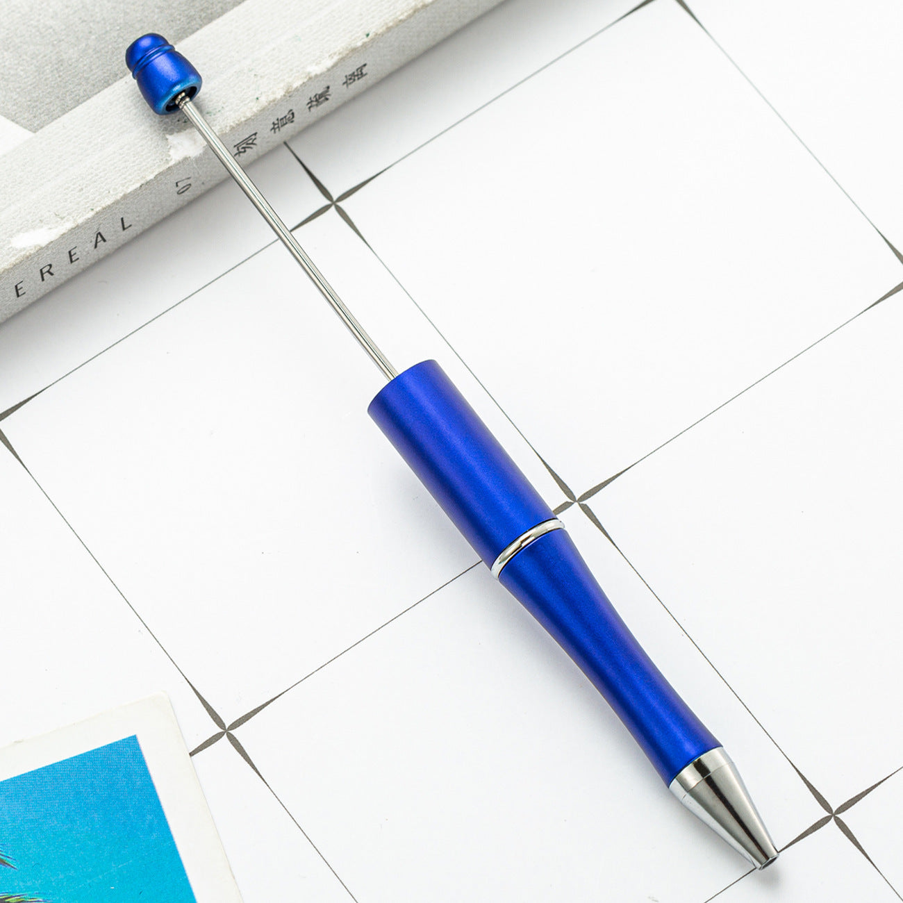 Ball pen, creative DIY plastic plastic beaded ballpoint pen