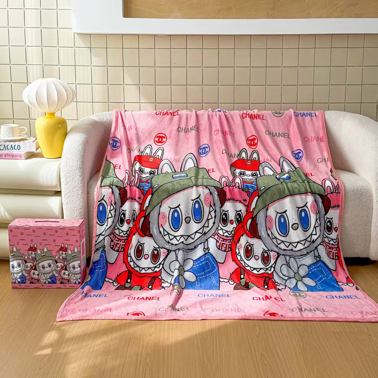 Fashion Plush Designer Blanket Large Size