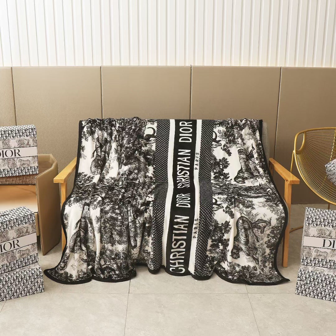 Fashion Plush Designer Blanket Large Size