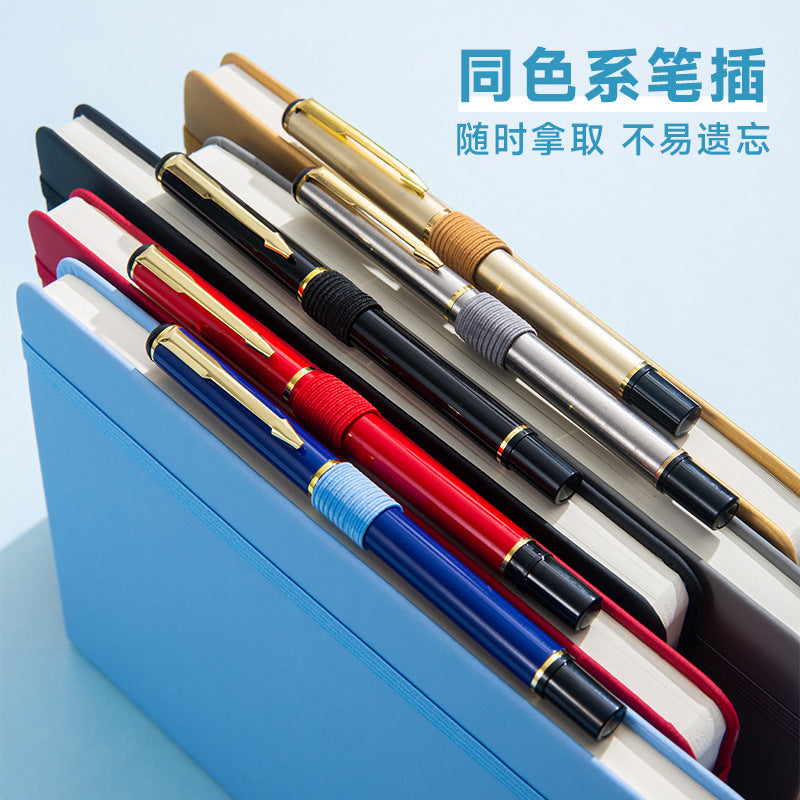 A5 strap notebook