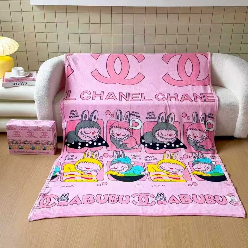 Fashion Plush Designer Blanket Large Size