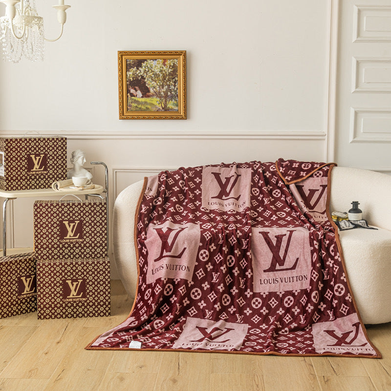 Fashion Plush Designer Blanket Large Size
