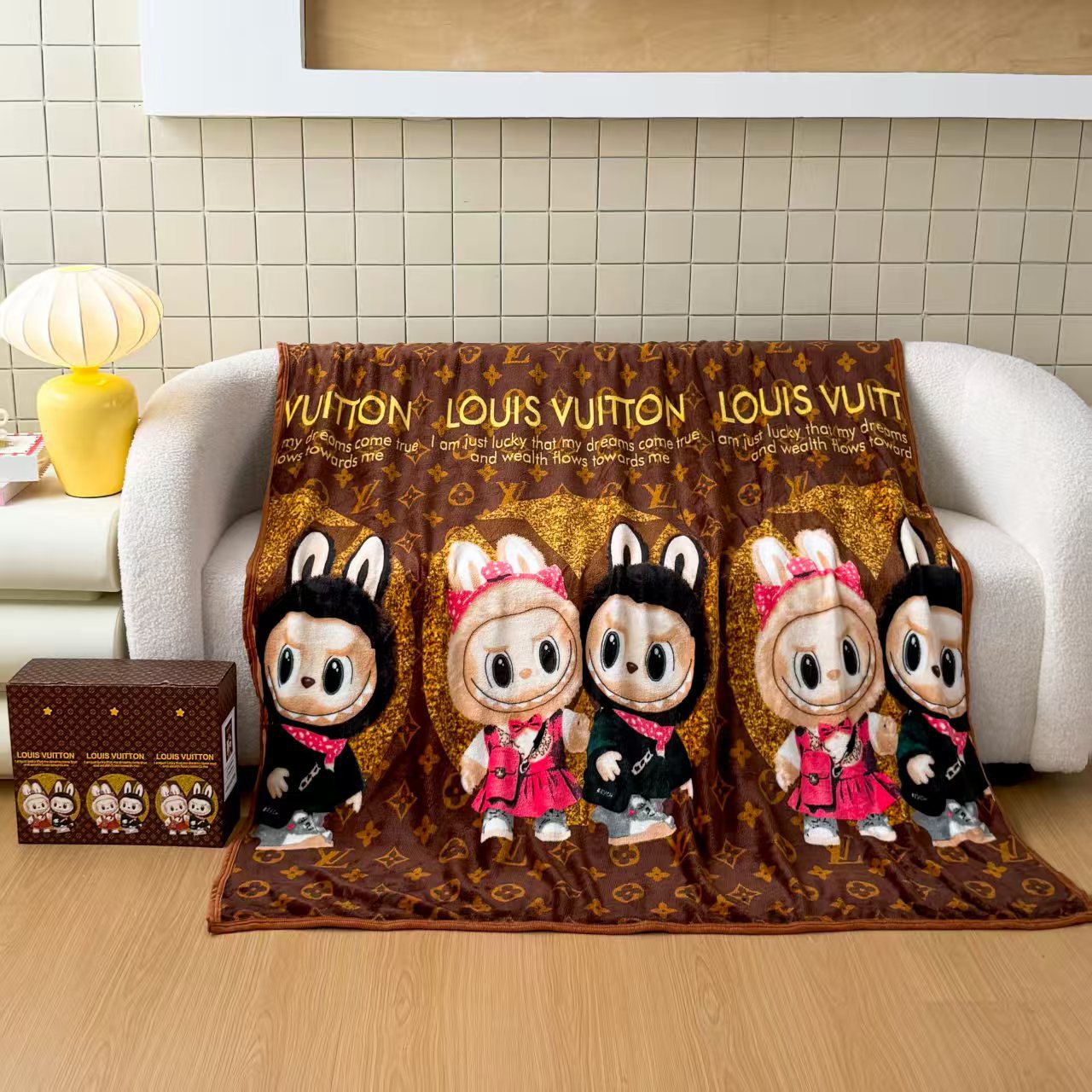 Fashion Plush Designer Blanket Large Size