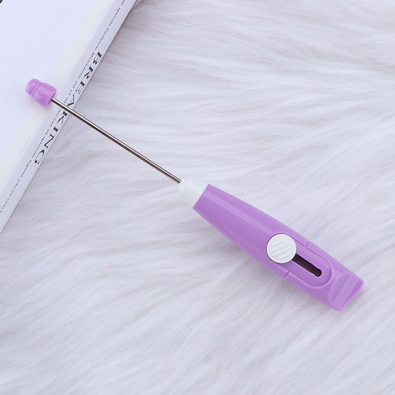 DIY beaded courier knife portable unpacking artifact unpacking courier paper cutter unpacking knife office home art knife