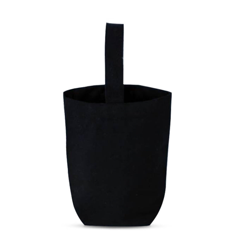 Bucket shaped canvas bag made of pure cotton for DIY