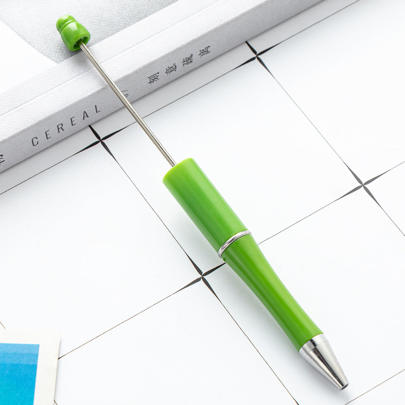 Ball pen, creative DIY plastic plastic beaded ballpoint pen